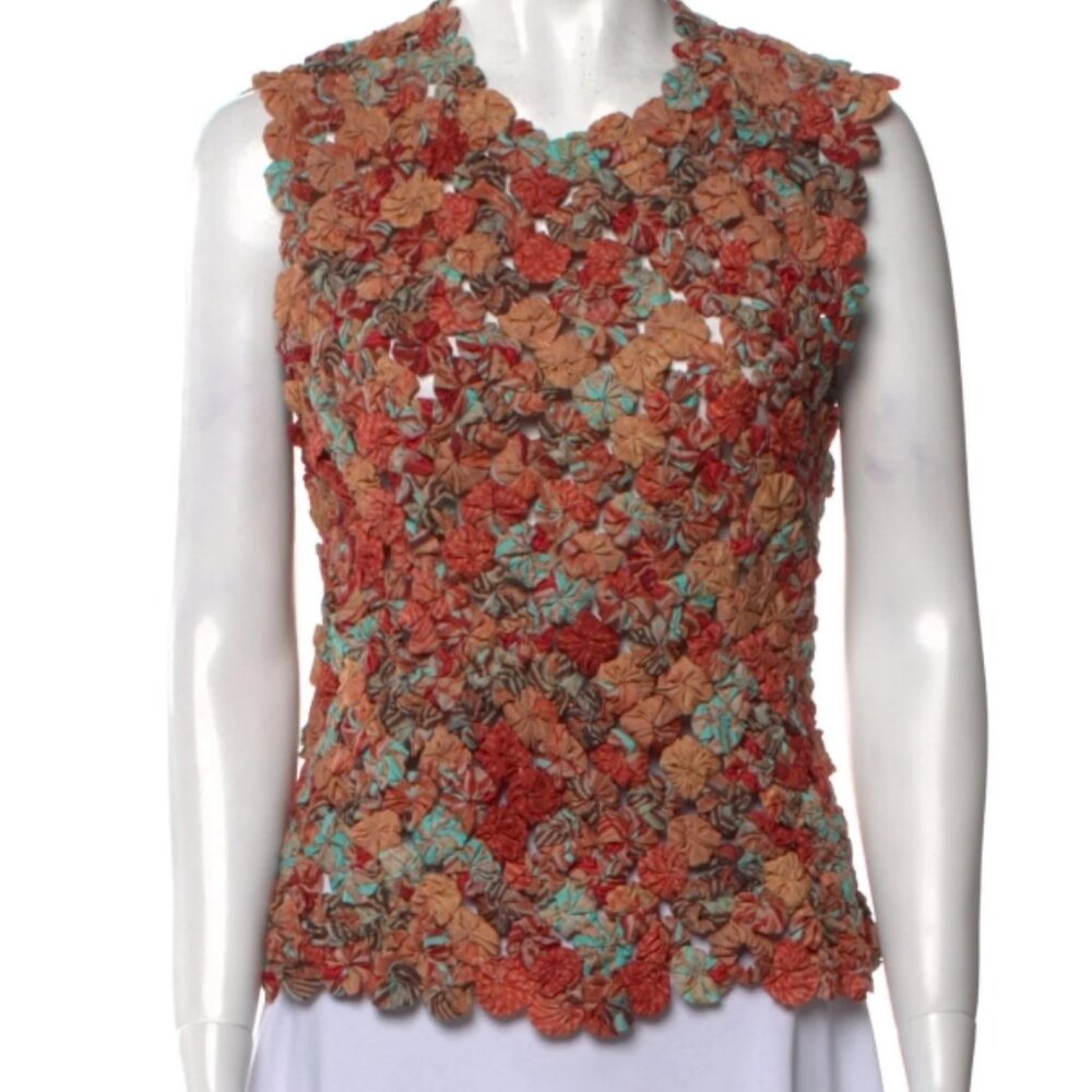 NWOT ULLA JOHNSON Matilda Top in Mariposa M $757 - Picture 8 of 9
